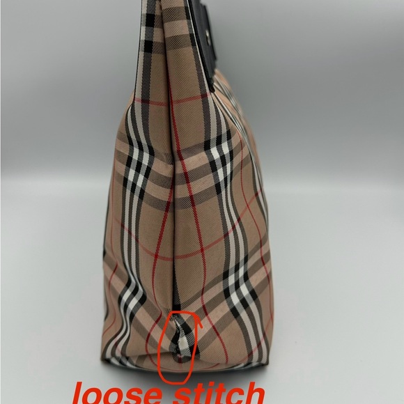 100% Authentic Burberry Nova Check Tote Bag - Picture 3 of 12